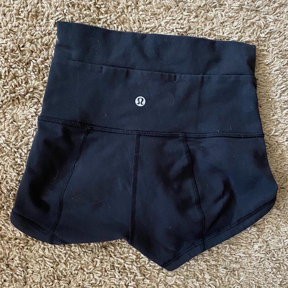 Lululemon High Rise Running Shorts